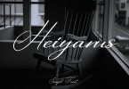 Heiyarus Script Font