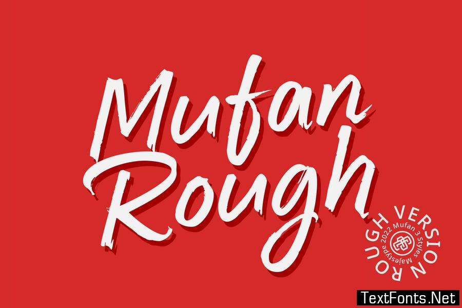 Mufan Rough Font