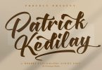 Patrick Kedilay Calligraphy Script Font