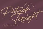 Patrick Tonight Signature Font