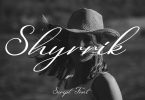 Shyrrik Script Font