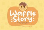 Waffle Story Font