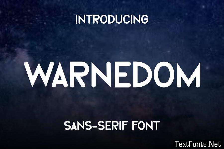 Warnedom Font