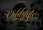 Wildstyle | Chicano Tattoo Font