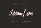 Addinu Lana - Stylish Handwritten Font