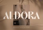 Aldora - Modern Display Font
