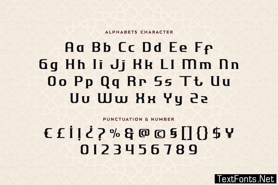 Arabic Font - Quraisy