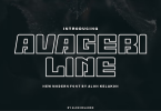 Avageri Line Font
