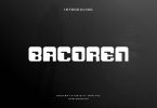 Bacoren Font
