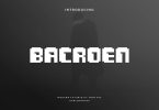 Bacroen Font