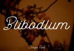Blibodlum Font