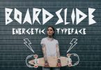Boardslide - Energetic Typeface Font