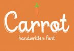 Carrot - Handwritten Font
