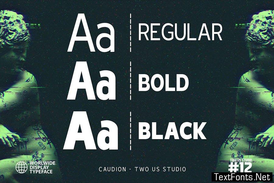 Caudion - Casual Sans Serif Font