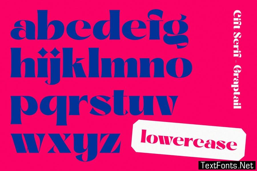 Cift Serif Font