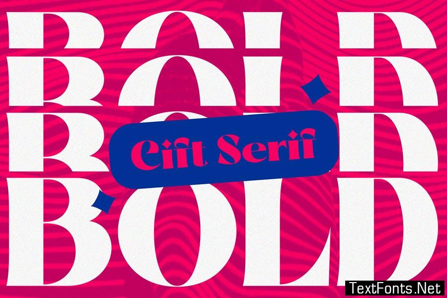 Cift Serif Font