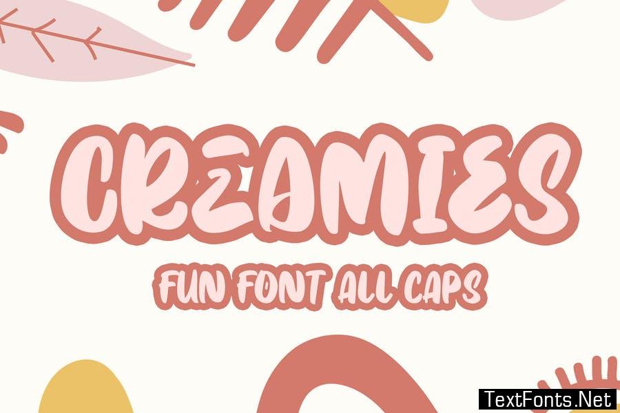 Creamies Font