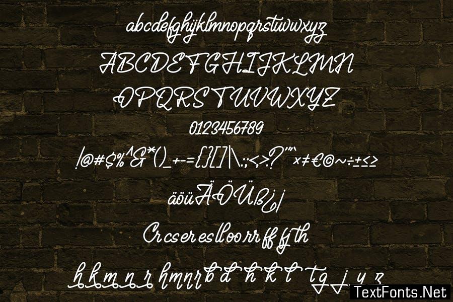 Crustycs | Monoline Hand-Lettering Font