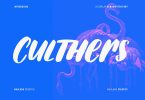 Culthers Handwritten Display Font