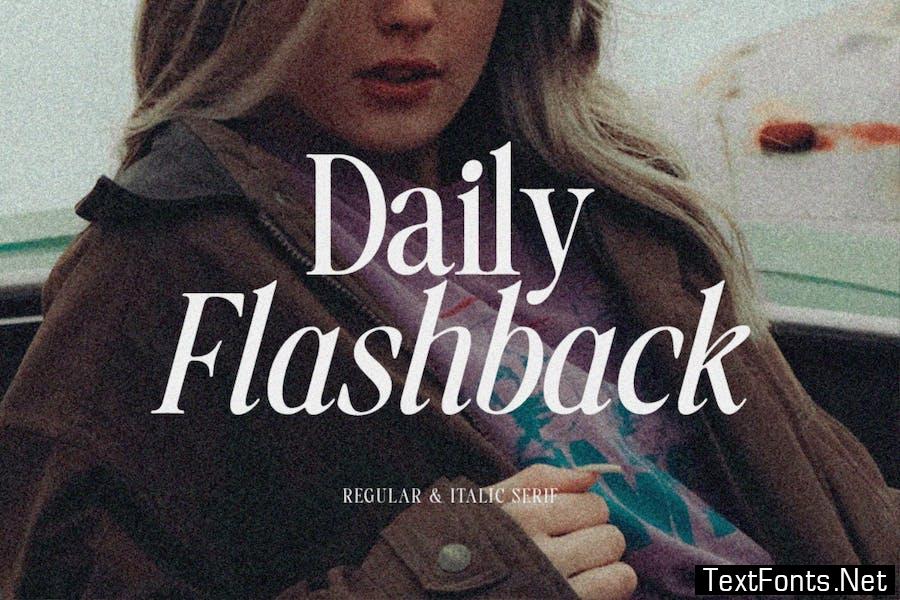 Daily Flashback Font