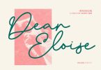 Dear Eloise Script Font