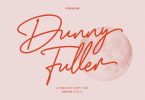 Dunny Fuller Signature Font