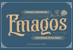 Emagos - Vintage Font