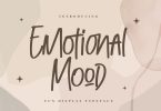Emotional Mood - Fun Display Font
