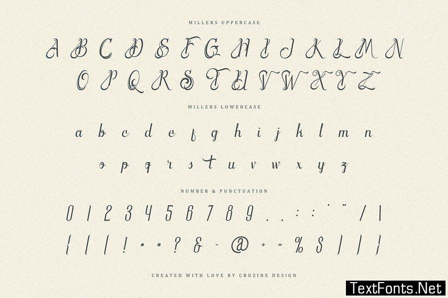 Endles Vintage Script Font