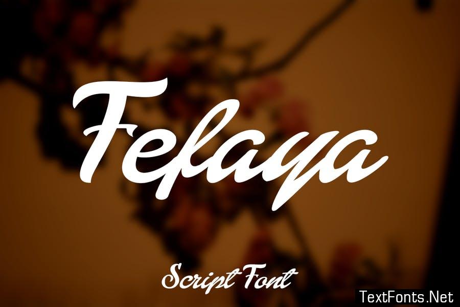 Fefaya Script Font