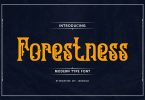 Forestness - Elegant Decorative Font