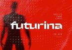Futurina - Techno Futuristic / Sci-fi Game Font