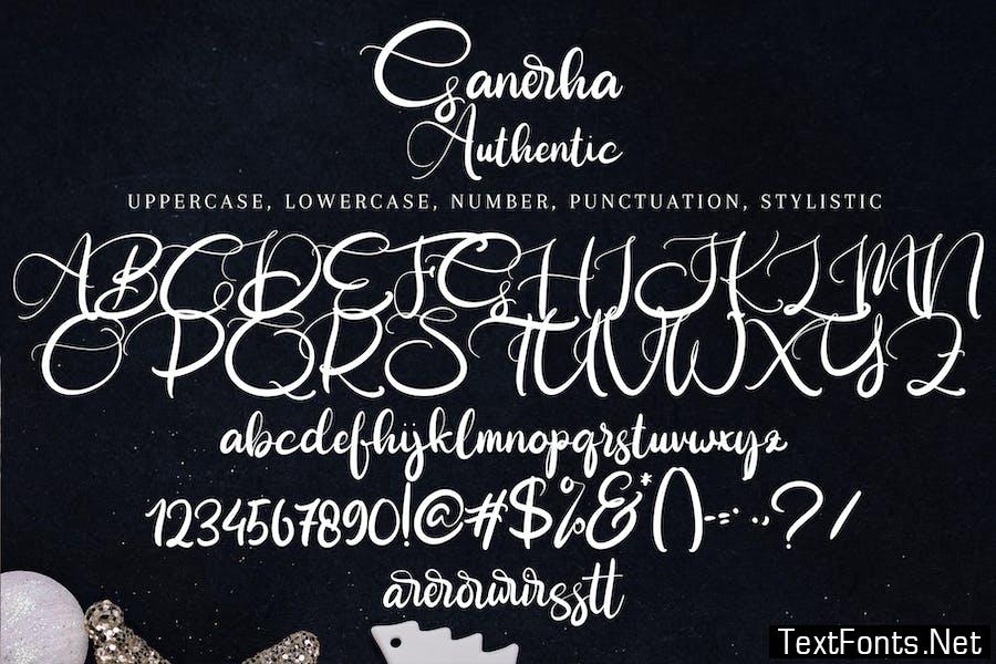 Ganerha Authentic Font