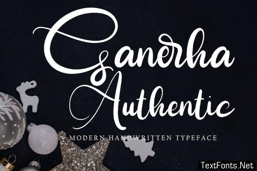 Ganerha Authentic Font