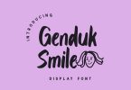 Genduk Smile Font
