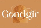 Gondgir - Elegant Serif Font