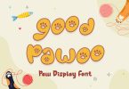 Good Pawoo - Display Font