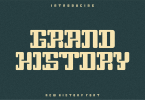 Grand History Font