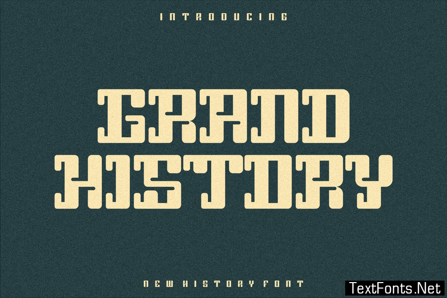 Grand History Font