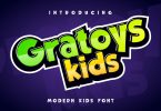 Gratoys Kids Font