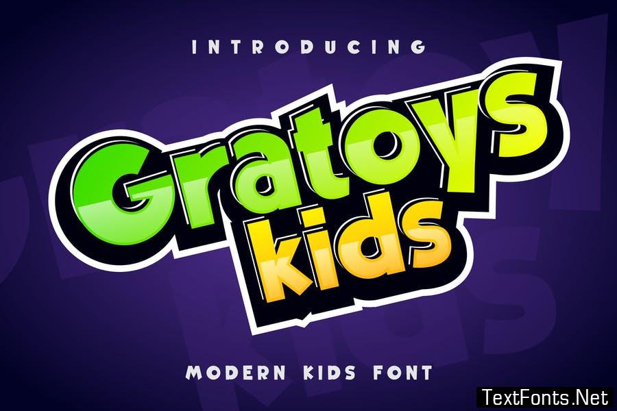 Gratoys Kids Font