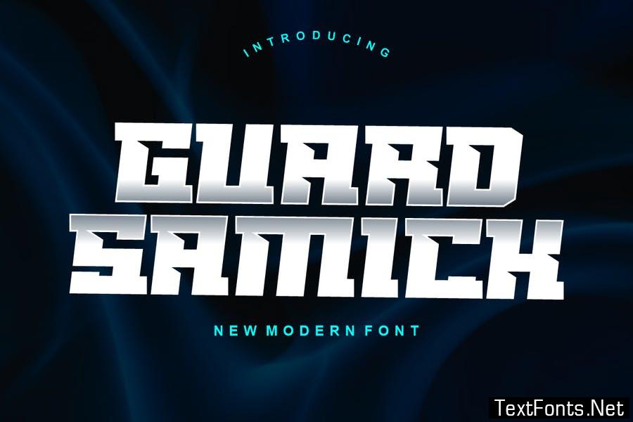 Guard Samick Font