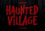Haunted Village Font
