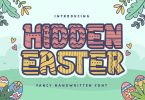 Hidden Easter | Fancy Handwritten Font