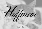 Huffman Script Font
