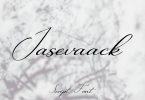 Jasevaack Font