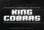 King Cobras Font