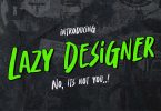 Lazy Designer - Natural Handwritten Font