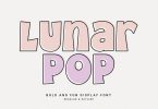 Lunar Pop - Bold & Fun Display Font
