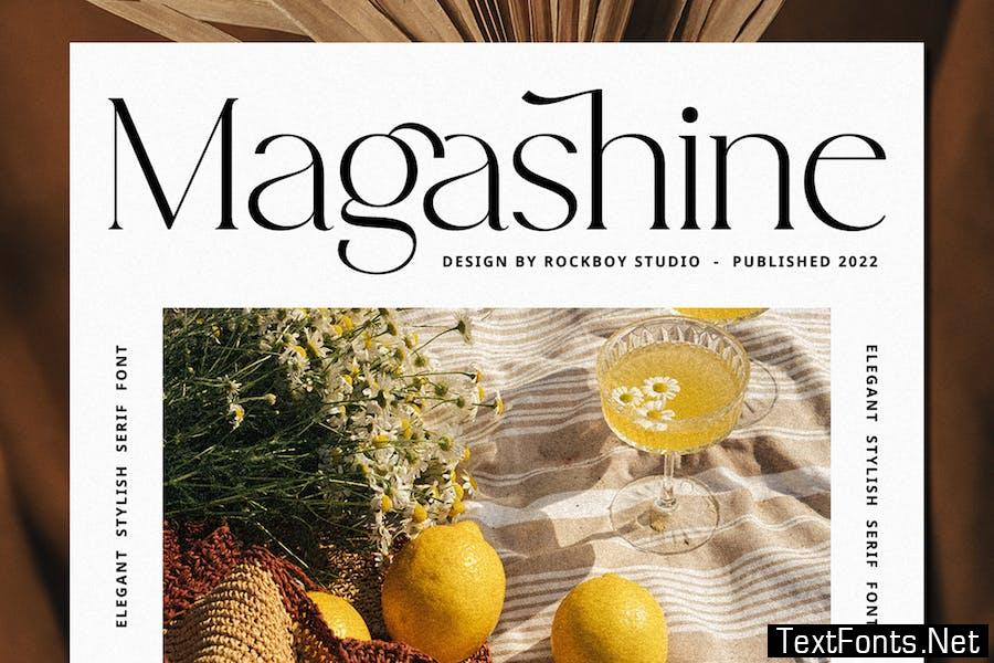 Magashine - Advertisement Font